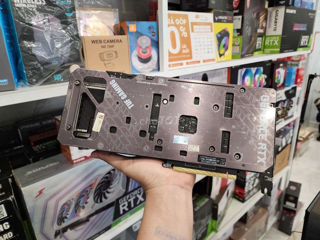 Vga RTX 3060 12G Asus TUF Gaming 3 Fan Gaming (Tạm hết hàng)